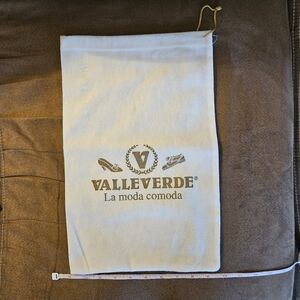 Valleverde Beige Shoe Dust Bag